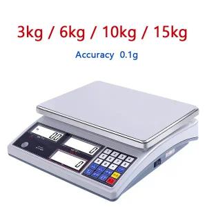 BT419C 전자 체중계 0.1g LCD 쥬얼리 그램 골드 보석 실험실 벤치 무게추 밸런스 3kg 6kg 10kg 15kg 레벨