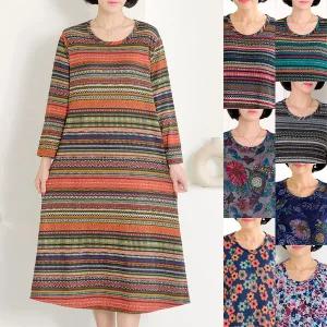 [엄마옷 로즈맘] 민보약기모홈웨어원피스