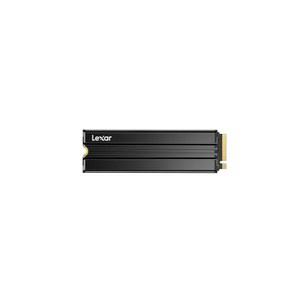 히트싱크 PCIe Gen4 NVMe M.2 2280 내장 솔리드 스테이트 드라이브, 최대 7400/6500MB/s 읽기/쓰기, PS5와 호환, 게이머 및 크리에이터를 위한 Lexar 2TB NM790 SSD, 블랙(LM790X002T-RN9NU)