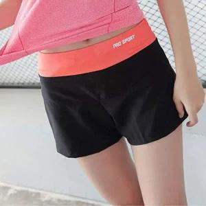 [콩심팥심]허리 밴딩 스포츠 운동복 숏팬츠 여성 반바지