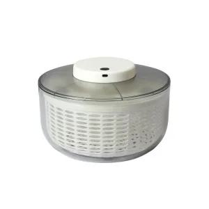 채소탈수기 자동회전 무선 가정용 야채탈수기 6L 업소용 샐러드 건조 물 수분제거 음식