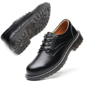 QHH 여성용 블랙 옥스포드 슈즈 가죽 플랫 레이스업 로퍼 비즈니스 캐주얼 워크 오피스 유니폼 드레시 서버