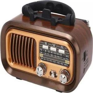 휴대용 레트로 홈 FM AM SW 아날로그 라디오사운드바 게이밍스피커 USB PC용 음향기기 장비 유선 거실 블루