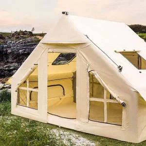 [셀러에이드]감성 캠핑 에어텐트 400cmx200cm 45인용 에어텐 GWM 캠프타운 안나한330