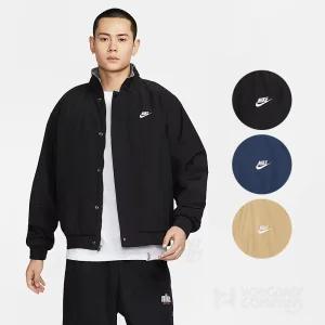 나이키 남성 가을 아우터 블루종 자켓 해링턴 스냅버튼 점퍼