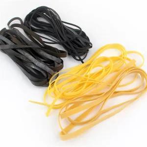 하나스마트 생고무줄 납작 노랑 검정 탄력고무 허리고무줄