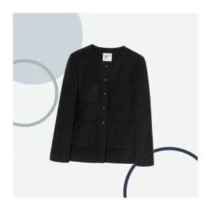 [국내매장정품] 에잇세컨즈 8SECONDS 칼라리스 자켓 재킷 블랙 115X11BY15 130816