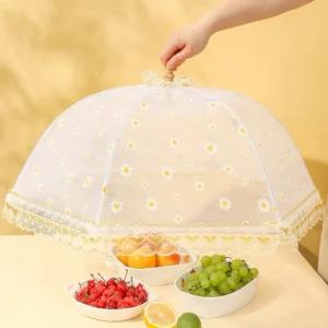 [HS9] 레이스 플라워 원터치 밥상덮개 밥상보 상커버