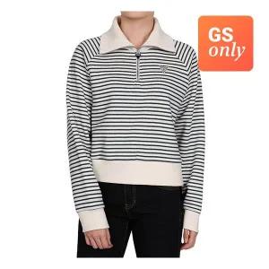 [게스][GS 단독] 여성 스트라이프 FLEECE HALF ZIP UP RO4K04C3959501
