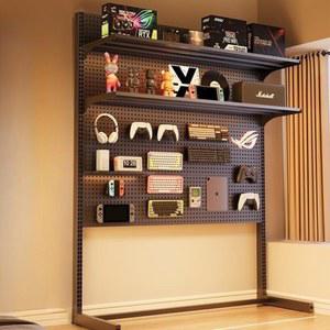 스탠드 타공판 보드 책상 정리 선반 진열 걸이대