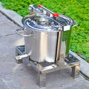 꿀 압착기 양봉기계 강화 및 추출 채밀기 짜는 유압  완전밀폐형