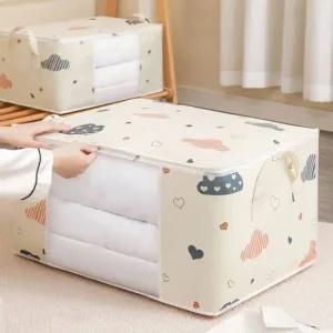 패브릭 리빙박스 이불 정리함 보관함 옷정리함박스 패브릭사각바구니 패브릭정리함