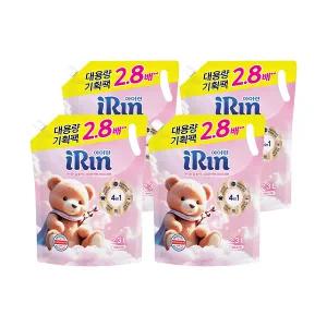 아이린 파우더 코튼 섬유유연제 2.3L, 4개