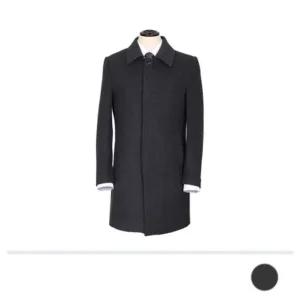 차콜 발마칸 코트 (W0CFAA2)