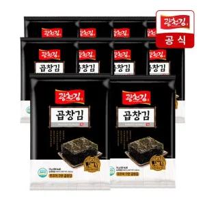 [광천김] 무조미 구운 곱창 전장김 18g X 10봉