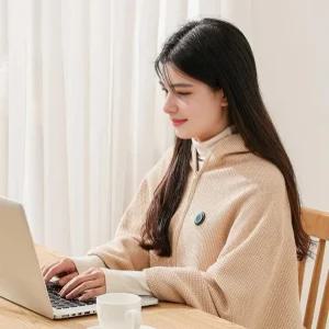 cnova 사무실 필수품 휴대용 충전식 전기 온열 담요 수험생  USB 찜질기  전기담요