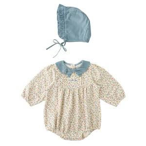 [밍크뮤] 쁘띠열매플라워SET바디슈트 (34A13-604-08)