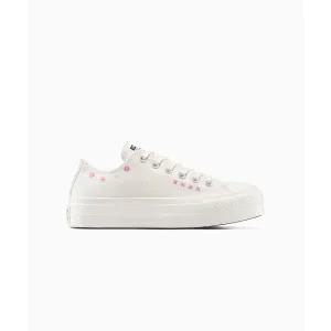 컨버스 척테일러 올스타 리프트 플로럴 엠브로이더리 로우탑 에그렛 A15008C 390694