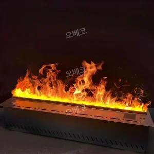 불멍가습기 벽난로장식품 무드등 거실 인테리어 가짜불