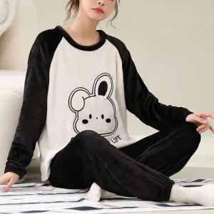 [아우트]겨울 수면세트 극세사잠옷 동물잠옷 홈웨어