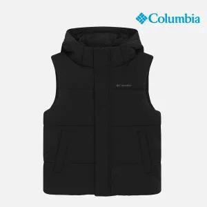 [보리보리/컬럼비아 키즈]키즈 베스트 패딩_블랙 (C64-YKD339)