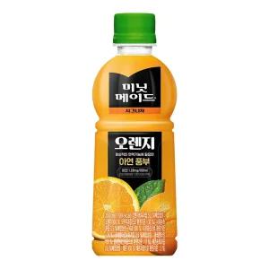 미닛메이드 시그니처 오렌지 350ml 24페트 / 포도 알로에 캔음