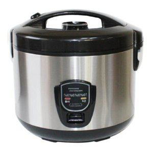 대웅모닝컴 17인용 전기밥솥 DW-1731WS 대용량 취사보온밥솥 찜기포함