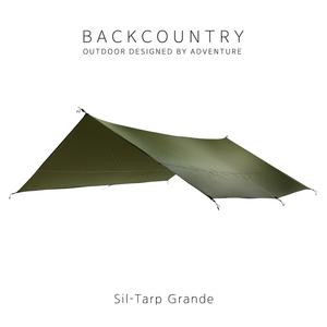 백컨트리 실타프 그란데 사각 대형 캠핑 렉타 타프