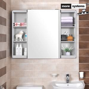 전면거울 알미늄 슬라이딩 욕실장 1000X800 욕실수납장 B형