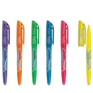 파이롯트 프리션 형광펜 지워지는 형광펜