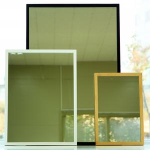 원목프레임 벽거울 소 (인테리어 사각 학교 교실 사무실 벽걸이 화장대 거실 신발장 거울)