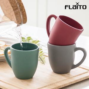 플라이토 실리콘 깨지지않는 손잡이 머그컵