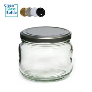 국산정품 다용도 유리밀폐용기 375ml 쨈병/공병/오일병/시럽병/과일청/양념병