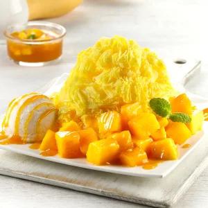 흥국 스노우빙 빙수블럭 망고 대패타입 300g 24개입 냉동