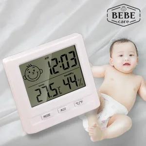 디지털 신생아 아기 온습도계/표정알림 온도계 습도계