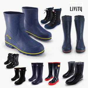 LIVITY 방수 레인부츠 패션장화 에어장화 작업화 텃밭장화 모음전