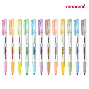 모나미 에센티 소프트 파스텔 형광펜