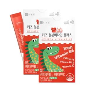 어린이철분제 식물성 비헴철 유아 아이 아기 키즈 철분 보충제 비타민C 유산균 영양제