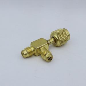 냉동 에어컨 CPS T밸브 퀵커넥터 1/4인치 T-VALVE