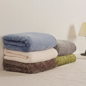 와플 극세사 무릎담요(150x200cm) 선물 답례품 블랭킷