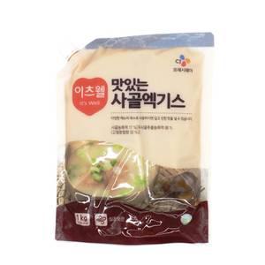 CJ 이츠웰 맛있는 사골엑기스 1kg×2개/