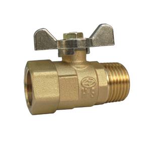 D. 니플나비밸브 암수볼밸브 15A 수도 배관