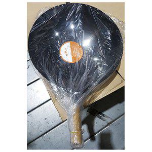 후라이팬(42호 나무) / 42cm 국내산 한중환진공업사 중식 궁중팬 마강판 북경팬 웍 업소용 나무손잡이