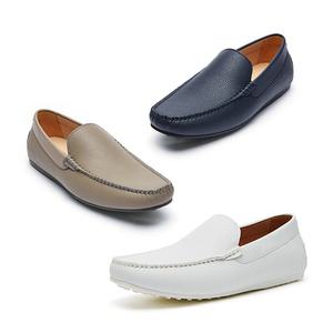 엘칸토 마쯔 남성 소가죽 드라이빙 슈즈 1cm LCMC41M126