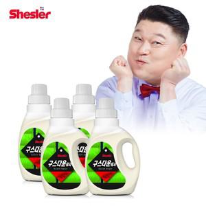 강호동의 쉬슬러 구스다운전용 세탁세제 650ml 4개