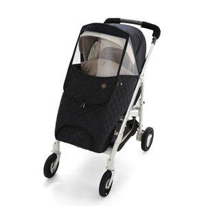 [맘네스트]잉글레시나 트릴로지 유모차 전용 방한커버 블루블랙