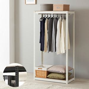 시스템행거80 2단 150 화이트 옷장 DIY 앵글 튼튼한