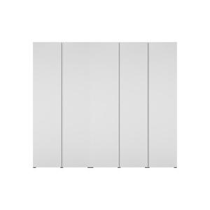 한샘 바이엘 채널 옷장세트 화이트 250cm(높이216cm) 선반형