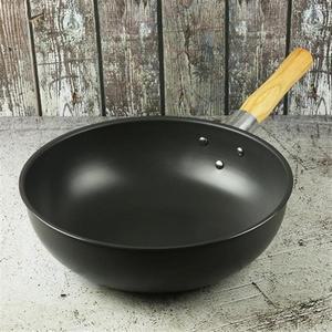 국산 경질 자루 중국팬 궁중팬 후라이팬 웍팬