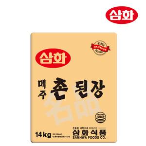 삼화식품 업소용 대용량 식당 메주촌된장 14kg /본사직영
